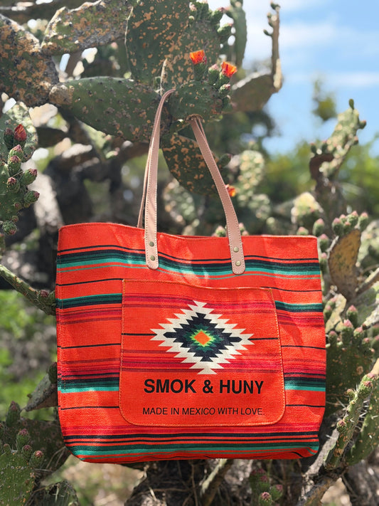 Fernando Tote Orange/Aztec